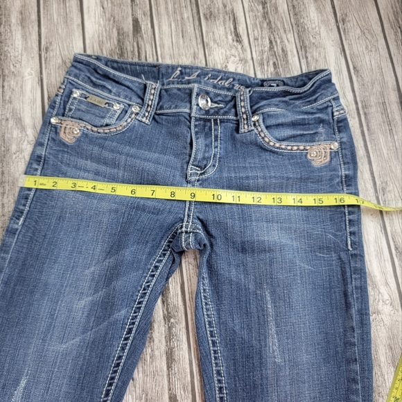 Vintage 2000s LA idol USA Stretch Bootcut Jeans - Picture 8 of 9